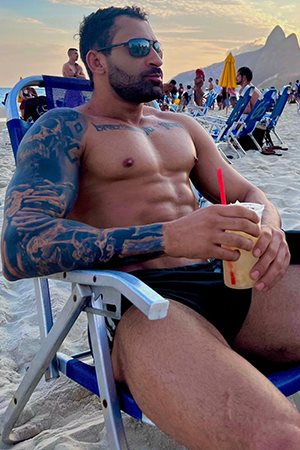 Brazilian Bisexual Escort Guy 