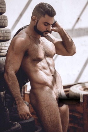 Muscular Brazilian Male Escort